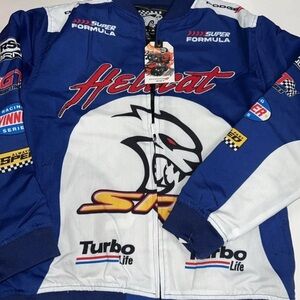 Limited Edition Reason X Dodge Hellcat Racing Jacket Blue size S-XL $110 NEW